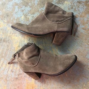 Steve Madden ankle boots with tassels